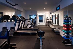 Fitness centrum a/nebo fitness zařízení v ubytování Intercity São Paulo Anhembi