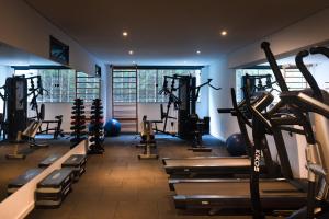 Fitness centrum a/nebo fitness zařízení v ubytování Intercity São Paulo Anhembi