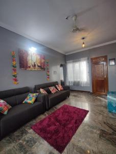 Зона вітальні в Da Java 18 hostel and Homestay Chikmagalur