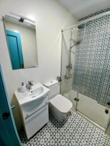 Kúpeľňa v ubytovaní La Casa Azul