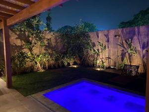 Πισίνα στο ή κοντά στο Bangalô com piscina e privacidade a 6 km do centro