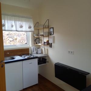 A kitchen or kitchenette at Vatnsás 10