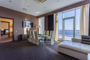 Postel nebo postele na pokoji v ubytování Stella Residence Club