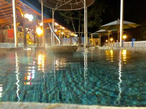Swimmingpoolen hos eller tæt på 谷關麗池山水
