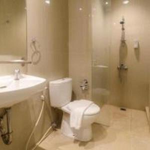 Vannituba majutusasutuses Grand Picasso Hotel