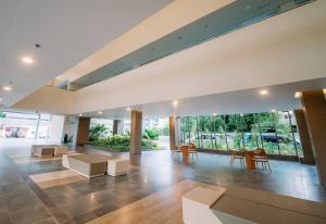 Χώρος καθιστικού στο TJ Urban Living - Studio Unit at Mesatierra Davao