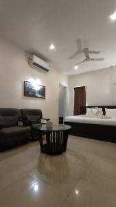 Istumisnurk majutusasutuses Aroma Ayur Heritage