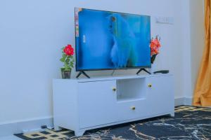 TV a/nebo společenská místnost v ubytování Luxore Residence, Syokimau