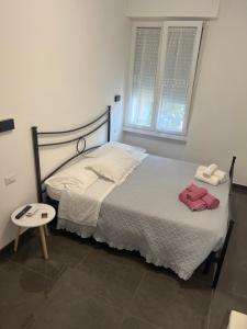 Postel nebo postele na pokoji v ubytování B&B Ladislaus