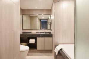 Phòng tắm tại Stanford Hotel Myeongdong