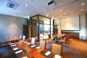 Khu vực ghế ngồi tại Stanford Hotel Myeongdong