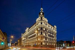 Budova, kde se aparthotel nachází
