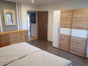 Ένα ή περισσότερα κρεβάτια σε δωμάτιο στο Ferienhaus Hammerl