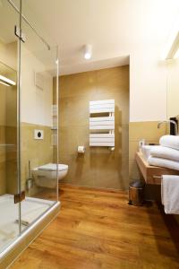 Koupelna v ubytování Hotel Alte Vogtei