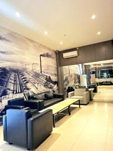 Predel za sedenje v nastanitvi SM Tower Hotel and Convention Berau