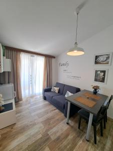 Posezení v ubytování Sweet Home Lustig