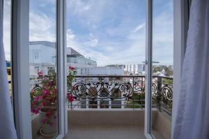 Balkón nebo terasa v ubytování Hotel Du Lys