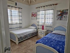 Giường trong phòng chung tại Apts dentro de Residencial Soficu Eden +39 ảnh