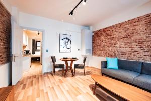 Posezení v ubytování Homie Suites - Modern Apartments Nearby Istıklal Street & Galata Tower