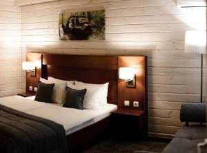 Postel nebo postele na pokoji v ubytování Hotel 4x4