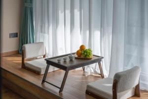 Posezení v ubytování 山田心精品民宿 Valley Heart Inn