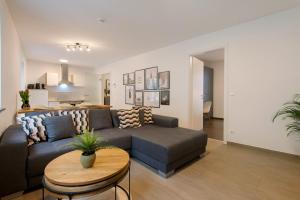 Posezení v ubytování Wohnung 4 Rosenstraße