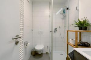 Koupelna v ubytování Wohnung 4 Rosenstraße + 20 fotografií
