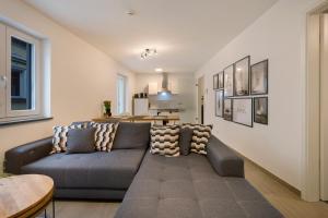 Posezení v ubytování Wohnung 4 Rosenstraße
