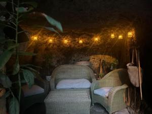 Posezení v ubytování B&B Etruscan Garden