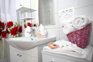 Kúpeľňa v ubytovaní Apartment Rilka
