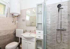 Kúpeľňa v ubytovaní Apartments Snjeza
