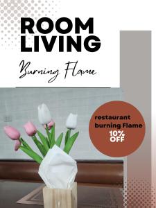 Certifikát, hodnocení, plakát nebo jiný dokument vystavený v ubytování Burning flame Hotel