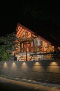 Budova, kde se bed and breakfast nachází