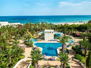 an aerial view of the pool at the resort at TUI BLUE Manar in Hammamet