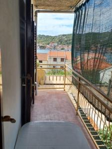 Ein Balkon oder eine Terrasse in der Unterkunft Apartment Marin