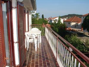 Balkón nebo terasa v ubytování Apartments Dragan