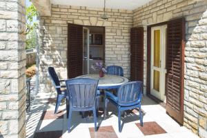 Patio nebo venkovní prostory v ubytování Apartments Ana