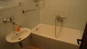Koupelna v ubytování Apartment Pava