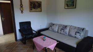 Posezení v ubytování Apartment Pava