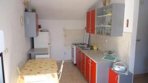 Kuchyň nebo kuchyňský kout v ubytování Apartment Pava