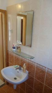 Koupelna v ubytování Apartment Pava