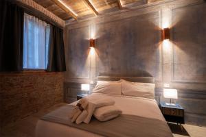 Katil atau katil-katil dalam bilik di Blue Moon-Emme Loft