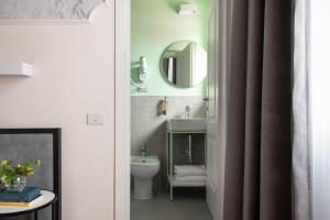 Koupelna v ubytování Hotel Fiorita