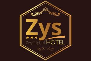 Certifikát, hodnocení, plakát nebo jiný dokument vystavený v ubytování Zys Hotel
