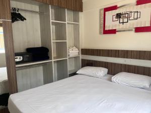 Ένα ή περισσότερα κρεβάτια σε δωμάτιο στο Apartamento - Lacqua diRoma - IV +45 φωτογραφίες