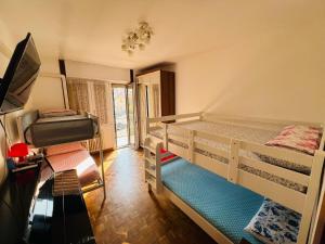 Postel nebo postele na pokoji v ubytování Gigli, rooms con cucina in comune e terrazza