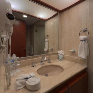 Koupelna v ubytování Hotel El Paraiso