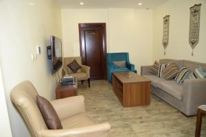 Posezení v ubytování فندق سويت لافندر Lavender Suite Hotel