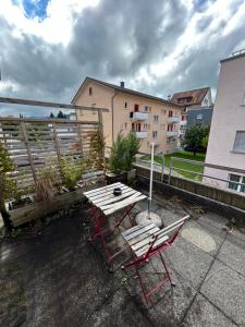 Balkón nebo terasa v ubytování Hotel Thurpark