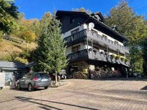 Budova, v ktorej sa apartmánový hotel nachádza